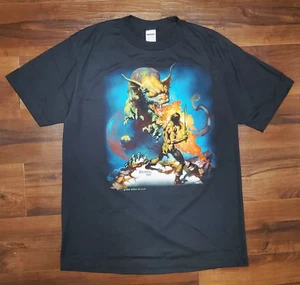 Deadstock 1986 Vintage Boris Vallejo Conan The Barbarian XL Fantasy *No Dry Rot* - Picture 1 of 3