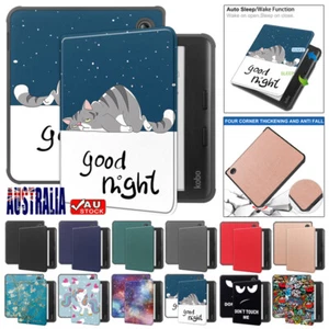 For Kobo Libra Colour 7.0" Tablet Shockproof Leather Case Smart Sleep/Wake Cover - Picture 1 of 85