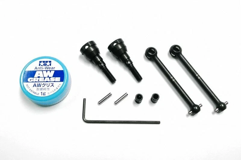 Tamiya 54608 RC CC-01 Assembly Universal Drive Shaft (2pcs) Set Option Parts - Image 1 of 1