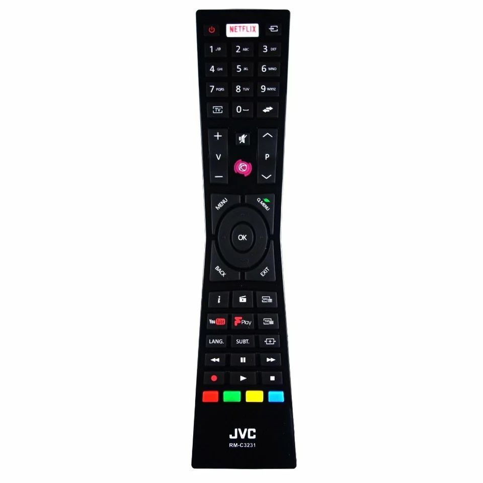 Genuine JVC LT-32C661 TV Remote Control - Image 1 of 1