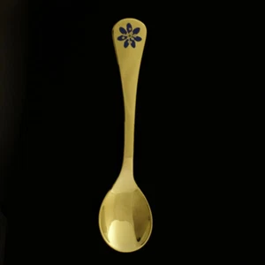 Georg Jensen Gilded Silver Annual Coffee Spoon, 1986 - Picture 1 of 1