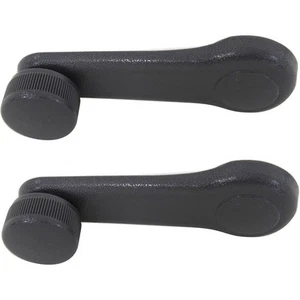 Window Cranks Set of 2 Front or Rear Left-and-Right Sedan Left & Right Pair - Picture 1 of 11