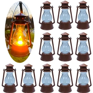 12 Pack Mini Lantern for Little Cowboy Centerpieces Tables Ideas Western Part... - Picture 1 of 9