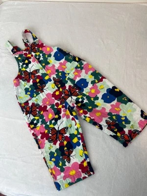 Mono Nordstrom By Cristina Martínez Floral Mariposa Algodón Orgánico Talla 2 Foto 1 de 4