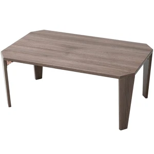 Yamazen klappbarer niedriger Tisch Breite 75 x Tiefe 50 x Höhe 32 cm Aufsatzplatte Resi 736 - Bild 1 von 7