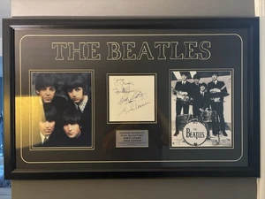 The Beatles Komplett Band "fab Four Collab" Original Faksimili signiert - Bild 1 von 5