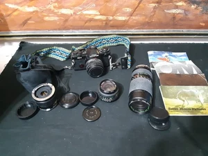 Olympus Om-4 fotocamera pellicola con obiettivi aggiuntivi - Foto 1 di 8