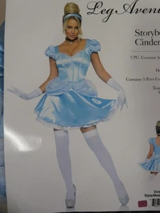 Leg Avenue Storybook Cinderella Dress Halloween Costume Size Small - Picture 1 of 5