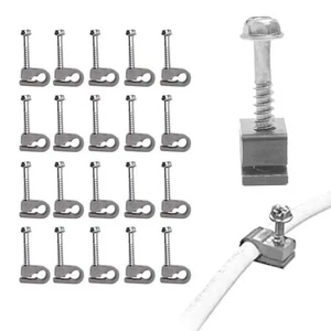 Für Starlink Kabelclip Kit 20 Stück Set mit Schrauben für organisierte Kabel - Picture 1 of 7
