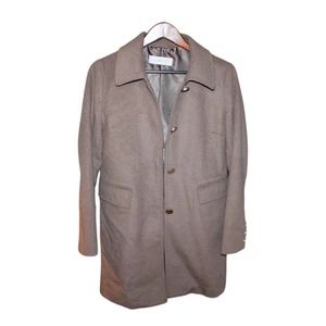 Cappotto Tahari Sophie A-Line misto lana lunghezza fianchi, zucchero marrone, donna medio - Foto 1 di 6