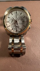 « Tissot 1853» Tachymeter Chronograph Quartz Men's Watch - Picture 1 of 7