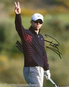 PAUL CASEY PGA GOLF SIGNED 8X10 PHOTO W/COA - Imagen 1 de 1