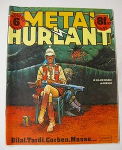 Métal Hurlant n°6 Ed. Les Humanoïdes Associés 1976 TBE - Imagen 1 de 1