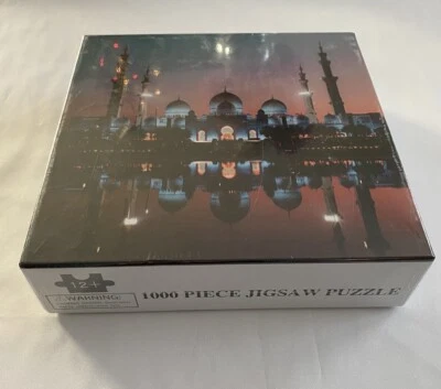 Jigsaw Puzzle 1000 Pieces Taj Mahal Unopened Brand New Sealed - Image 1 of 4