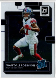 2022 Panini Donruss Optic Football Wan'Dale Robinson No. 220 New York Giants - Bild 1 von 2