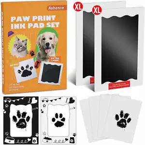 Nabance Paw Print Kit, Dog Nose Print Kit, 8 Pcs Baby Hand and Footprint Kit wit - Picture 1 of 12