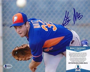 Steven Matz New York Mets Autographed 8x10 Photo Beckett Authenticated BAS - Picture 1 of 1