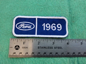 Ford 1969 Technician Patch Service Parts Dealer Uniform   Patch - Picture 1 of 1
