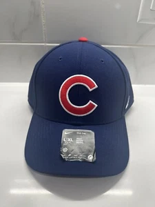 Nike MLB Chicago Cubs Hat Club Cap Hat Blue Adjustable Size L/XL BRAND NEW - Picture 1 of 4