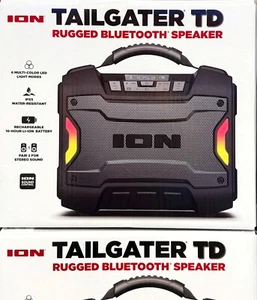 ION Audio Tailgater TD Rugged Bluetooth Speaker - Picture 1 of 10