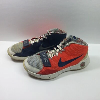Nike KD Trey 5 III Mens Basketball Shoes Size 9.5 Mesh-812558-990 Orange Blue - Image 1 of 4