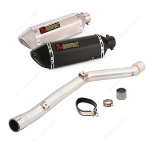 For Suzuki DRZ400S DRZ400SM 2000-2024 Exhaust Pipe 51mm Muffler Silencer Slip On - Picture 1 of 11