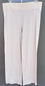 Talbots L Hose hellgrau weich Strick Pull On Athleisure Lounge 27" Schrittlänge breit - Bild 1 von 9