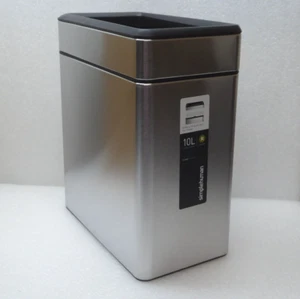 Simple Human 10L/2,6 Gallonen Deckel offene Dose Edelstahl - Bild 1 von 3