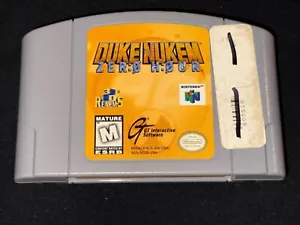 Duke Nukem: Zero Hour (Nintendo 64, 1999) Cleaned / Tested / Authentic - N64 - Picture 1 of 4