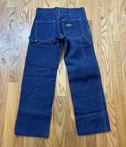 OshKosh Bgosh Jeans Boys Kids Blue 26 X 24  Carpenter USA Talon Zip Vintage - Picture 1 of 15