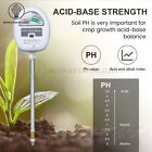 4 in1 PH Tester Sunlight Soil Moisture Meter Detector Plant Garden Soil PH Meter