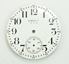 Antique Equity 60 Sec Pocket Watch Porcelain Face Dial For Parts!