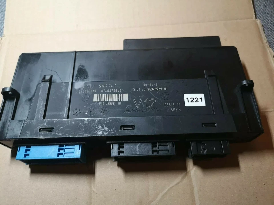 Centralina Body Control Module 9267529,9181282,9184173 BMW 6 CABRIOLET (F12) - Immagine 1 di 1