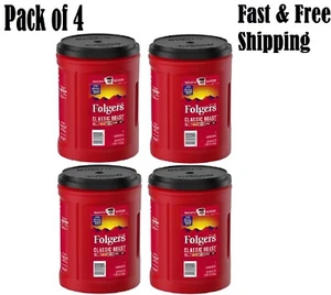 Folgers Classic Roast Ground Coffee (43.5 oz.) -4pk - Picture 1 of 4
