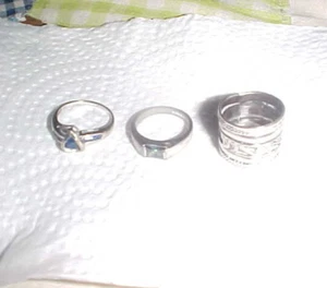 VINTAGE 03 .925 STERLING RING 10 G. - Bild 1 von 6