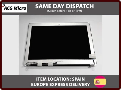 ACG Apple MacBook Air LCD Screen Assembly A1466 2013 2017 Silver Pantalla