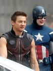 Jeremy Renner and Chris Evans Unsigned 10&quot; x 8&quot; Photo - Captain America *1091