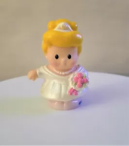 Fisher Price Little People Disney Prinzessin Cinderella Hochzeit Figur - Bild 1 von 2