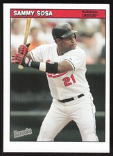 2006 Bazooka   Sammy Sosa #3 Baltimore Orioles
