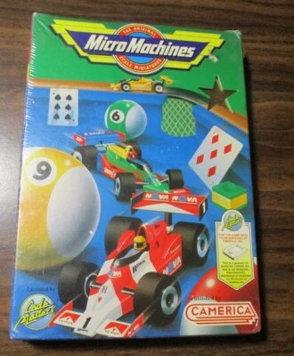 Micro Machines (Nintendo NES, 1991) Camerica LRB Seam Sealed NOS MM NEW - Image 1 of 4