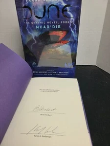 Dune SIGNIERT Die Graphic Novel, Buch 2: Muad'dib von Frank Herbert New Brian HCDJ - Bild 1 von 11