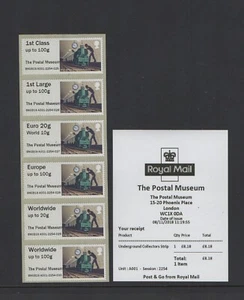 UNDERGROUND Ma17 POSTAL MUSEUM A001 NOVEMBER 2018 Collector Strip POST GO - Bild 1 von 1
