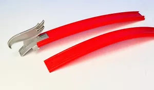Hot Wheels - Red Loop Pieces Parts - Track Builder Total Turbo Takeover - Picture 1 of 3