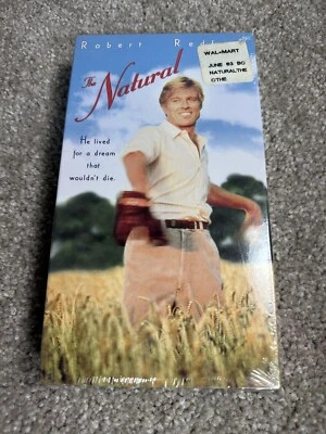 The Natural (VHS, 2001) New Sealed W/ Original Tags Robert Redford - Image 1 of 4