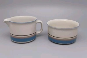 Arabia Of Finland Uhtua Sugar Bowl No Lid And Creamer. - Picture 1 of 7