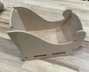 Wooden Santa Sleigh - Picture 1 of 6