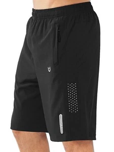 Men's Athletic Running Shorts Quick Dry Workout Shorts 7"/ 5"/ 9" Lightweight... - Picture 1 of 6
