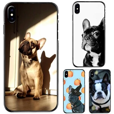 Fundas TPU Amantes Bulldog Francés Frenchie Para iPhone SE4 16E XS XR Max 6 7 8 Plus Foto 1 de 4