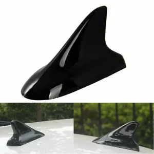 Antena de aleta de tiburón ficticia antena de techo universal para automóvil SUV decoración estilo Buick negra - Imagen 1 de 8