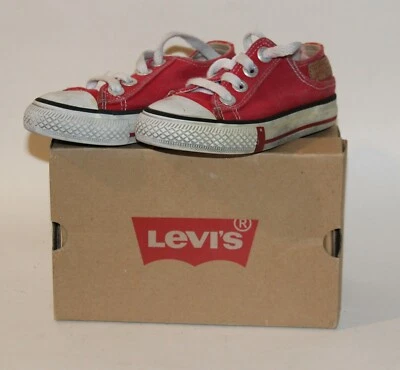 Levis Niños Niñas Buck Lo, Parte Superior Baja Lona Tenis Zapatos con Cordones Niños 9 Foto 1 de 4